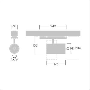 Thorn - Downlight/Strahler/Flutlicht LED-Strahler GRAFFITI #96108749 940