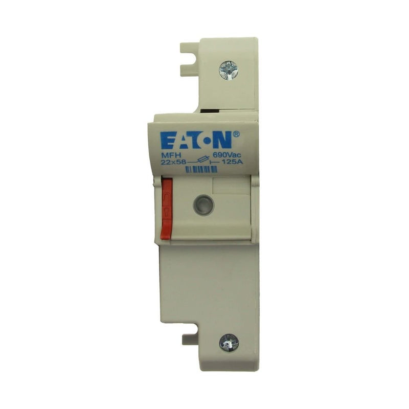 Eaton - Halter für zylindrische Sicherung Sicherungseinsatz Nieders. 1 POLE 22X#CH221DIU 125A AC 690V − 6 Stück