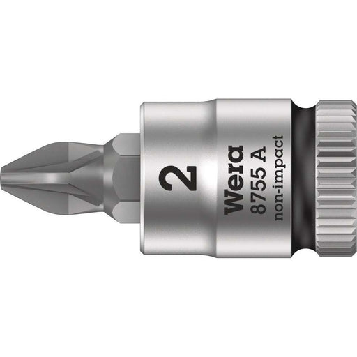 Wera - Kreuzschlitzschrauben-Einsatz für Steckschlüssel Zyklop Bit-Nuss 05003354001 PZ 2x28,0