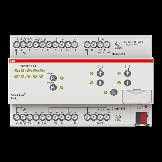 Busch-Jaeger - Bussystem-Heizungsaktor Heiz-/Kühlkreis C HCC/S2.1.2.1