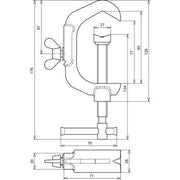 DEHN - Erdanschlussklemme Erdungsklemme EK1260AQ616TGTZN 6-16qmm