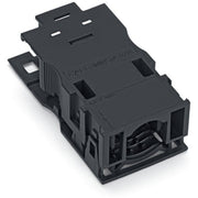 WAGO - Zubehör/Ersatzteile für steckbare Gebäudeinstallation Zugentlastungsgehäuse 770-503/038-000 Rastschelle,schwarz − 50 Stück