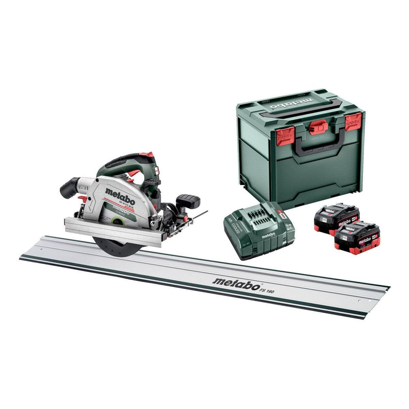 Metabowerke - Handkreissäge (Akku) Set Akku-Handkreissäge SetKS18LTX66BL+FS160