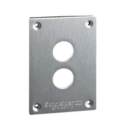 Schneider Electric - Einbauplatte für Befehlsgeräte Frontplatte XAPE302 IP65 2X22