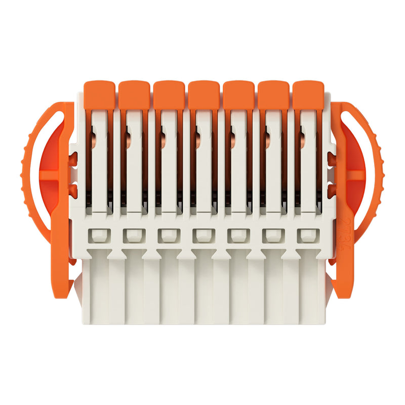 WAGO - Kabelsteckverbinder für Leiterplattensteckverbinder 1-Leiter-Federleiste,Hebel 2734-1107/038-000 PushinCAGECLAMP,lgr − 50 Stück