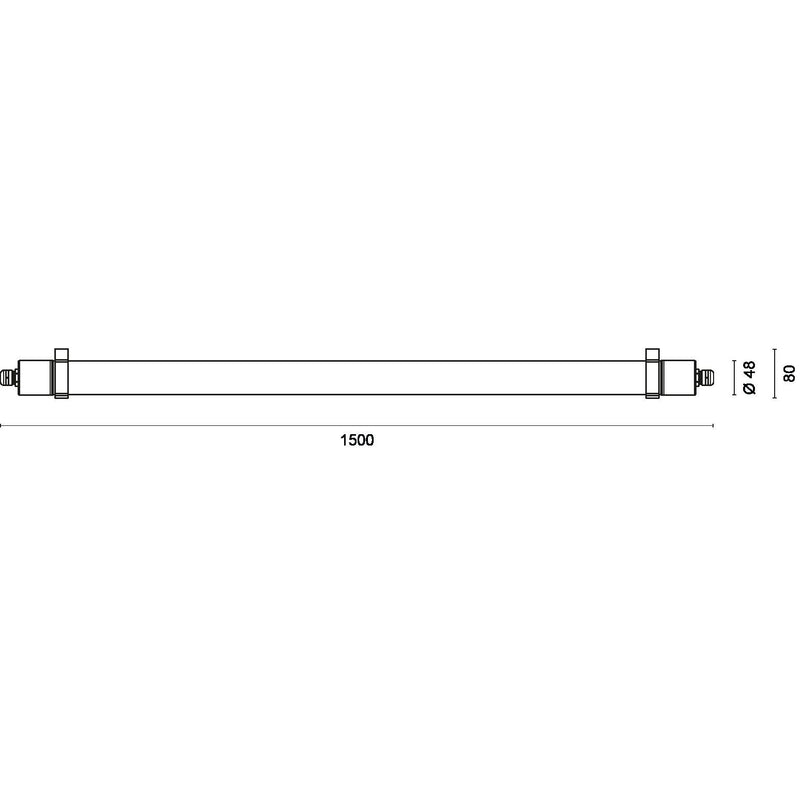 Lichtline - Mechanisches Zubehör/Ersatzteile für Leuchten Montageclip (2er-Set) 481016 (VE2)