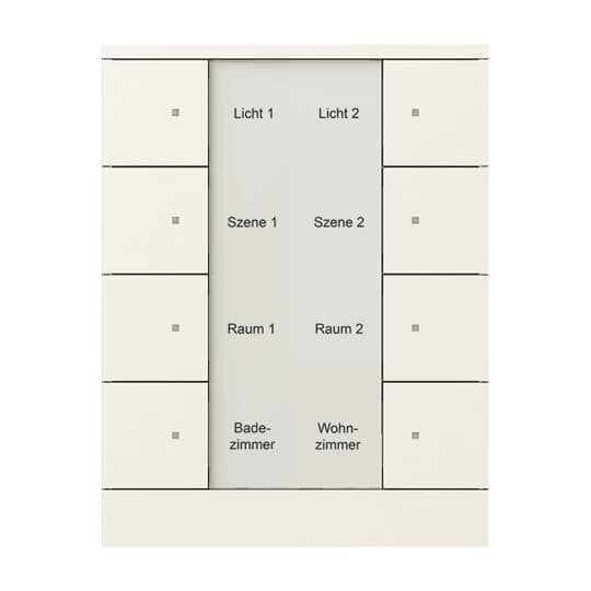 Busch-Jaeger - Bussystem-Tastsensor 8f. Bedienelement SB/U8.0.11-884 studioweiß, matt