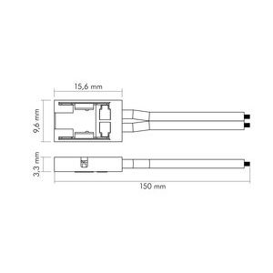 Nobile - Zubehör/Ersatzteile für Lichtschlauch/-band Anschlußkabel 5er Set 5011520015