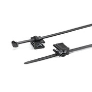 HellermannTyton - Kabelbinder Befestigungsbinder T50ROSEC21-MC5-BK-D1 − 500 Stück