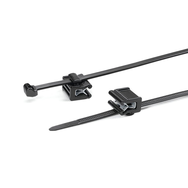 HellermannTyton - Kabelbinder Befestigungsbinder T50ROSEC21-MC5-BK-D1 − 500 Stück