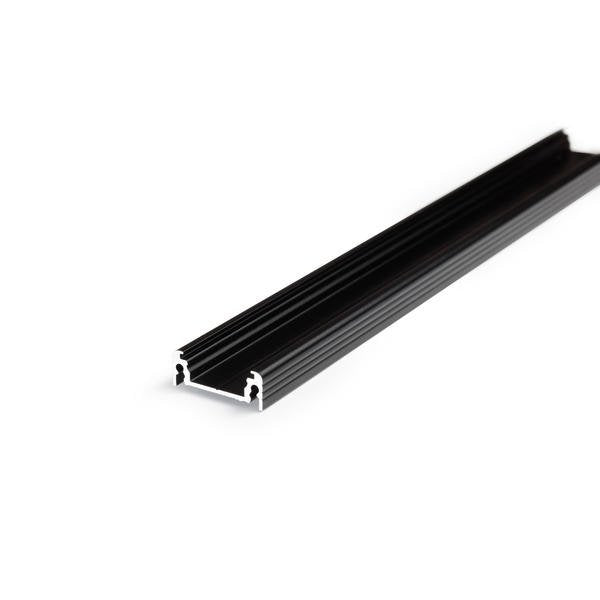 Brumberg Leuchten - Mechanisches Zubehör/Ersatzteile für Leuchten LED-Alu-Profil 2000mm 53602080 schwarz
