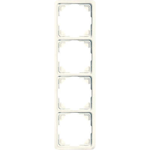 Jung - Abdeckrahmen Rahmen 4-fach ws 5584 waage/senkrecht