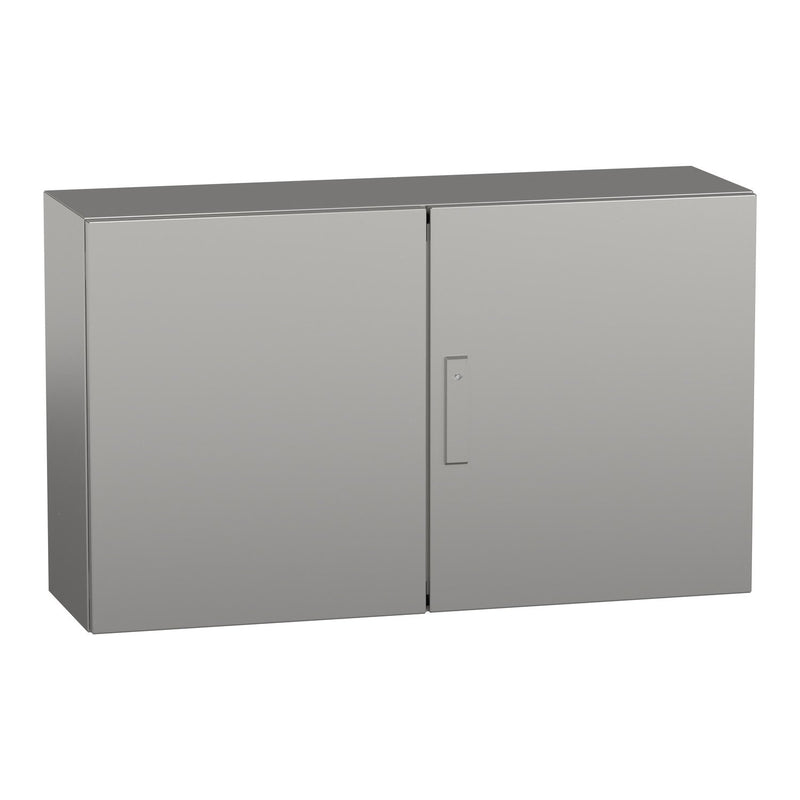 Schneider Electric - Gehäuse/Schaltschrank (leer) Spacial S3X Edelstahl 304L NSYS3X601030 Scotch Brite-Finish