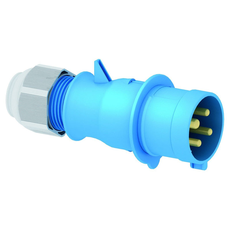 Bals Elektrotech - CEE-Stecker (IEC 60309) Stecker TLS 21020-TLS 32A 4p 50V 2h IP44 − 10 Stück