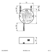 EVN Lichttechnik - Steuergerät für Leuchten DALI-LED-Steuerung DALD35009VS 350mA m.NG230V