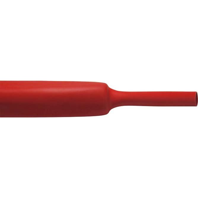 Cellpack - Schrumpfschlauch SR1F 25.4-12.7/m rt ohne Kleber − 50 Meter