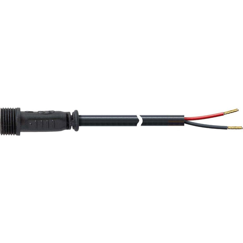 EVN Lichttechnik - Steckverbinder für steckbare Gebäudeinstallation NV-Anschlussleitung 065 25 02-2 2pol. für 12/24V