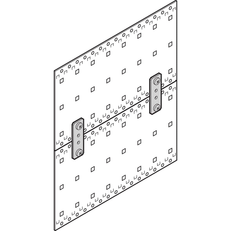 Schroff - Komponente für die Aufstellung/Anreihtechnik (Schaltschrank) NTS Verbindungslaschen 21101954 (VE4) − 5 Packung