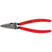 Knipex - Presswerkzeug Kabelschuhe/Verbinder, Aderendhülsen, Schirmanschluss Crimpzange 97 71 180 180mm