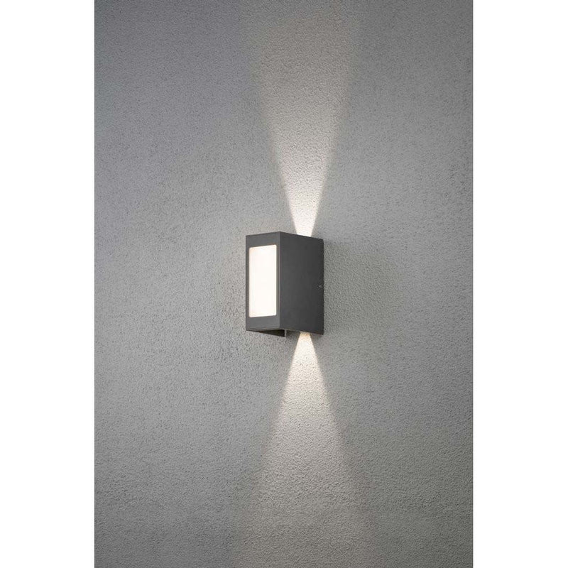 Gnosjö Konstsmide AL - Decken-/Wandleuchte LED-Wandleuchte 7992-370 anthrazit