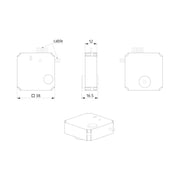 BEG Brück Electronic - Bussystem-Binäreingang Tasterschnittstelle PBM-DALI-LINK-4W-BLE DALI-LINK
