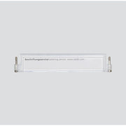 Siedle&Söhne - Zubehör/Ersatzteile für Türkommunikation Namensschildtasche rauchf. 200007038-00 kpl. TM 511-04 B