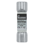 Eaton - HRC-Sicherung Sicherungseinsatz KTK-1-1/2 1.5 A, AC 600 V − 10 Stück
