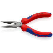 Knipex - Flachzange Flachrundzange 25 02 140 mit Schneide, 140mm