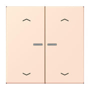 Jung - Bedienelement intelligent Taster mit Pfeilsymbolen BT LC 17102 P 226 orange pale