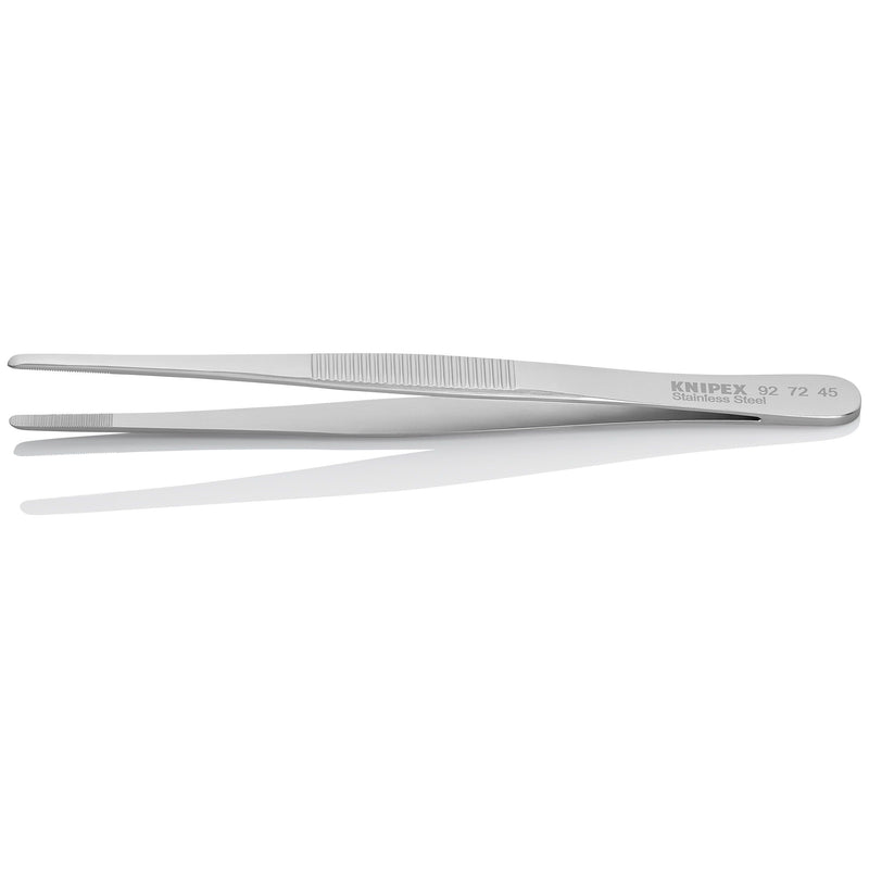 Knipex - Pinzette Präzisions-Pinzette 92 72 45 stumpfe Form, 145mm