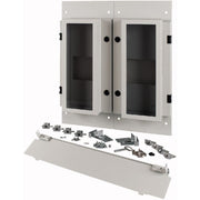 Eaton - Frontplatte (Schaltschrank) Frontplatte 2xNZM4 3polig XM2N43F06C-55 Festeinbau grau