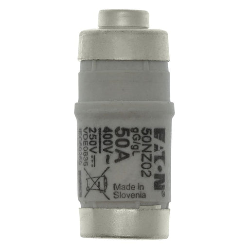 Eaton - D0-Sicherungseinsatz Sicherungseinsatz Nieders. SICHERUNG-#50NZ02R 50A AC 400V 50kA − 10 Stück