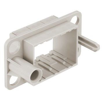 Harting - Modulträgerrahmen für Industriesteckverbinder Andockrahmen schwimmend 09140101701 gelagert 3 Module − 2 Stück
