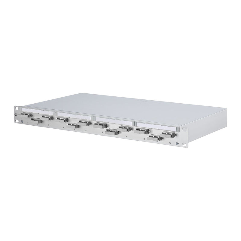 Metz Connect - Patchpanel LWL LWL-Patchfeld OpDAT PF 1502005212-E 12xSC-D teilbestückt