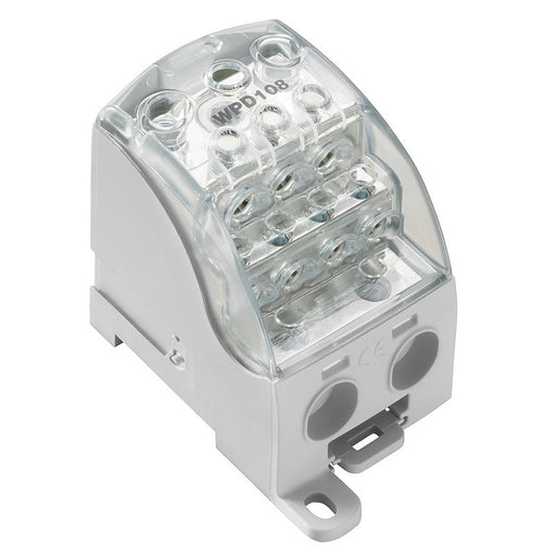 Weidmüller - Durchgangs-Reihenklemme Hauptleitungsabzweigklemme WPD108 1x#1562100000 120/2X35+3X25+4X16GY