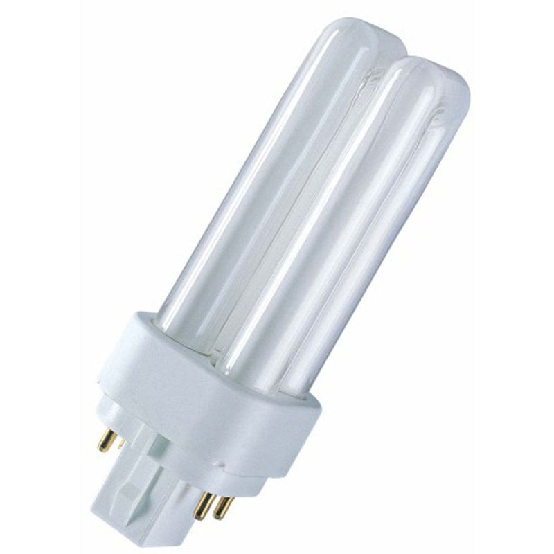 Scharnberger+Hasenbein - Kompaktleuchtstofflampe ohne integriertes Vorschaltgerät Energiesparlampe 146mm 44049 G24q-2 18W/865