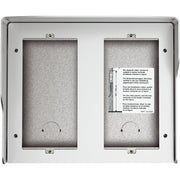 Legrand (BT) - Aufputzgehäuse für Unterputzgerät AP-Kasten 350641 Allmetal, 4 Module