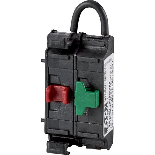 Eaton - Hilfsschalterblock Notauskontakt M22-FK01SMC10 überwacht, 1Ö+(1S)