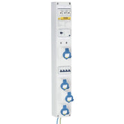 GSAB Elektrotechnik - CEE-Steckdosen-Kombination (IEC 60309) Systemleiste 99.00.-022.1 185mm, 4xCE16 230V