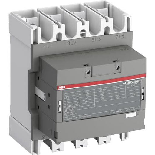 ABB Stotz S&J - Leistungsschütz zum Schalten von Wechselstrom Schütz AF305-40-00-12 48-130V 50/60Hz / DC