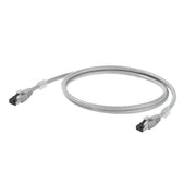 Weidmüller - Patchkabel Kupfer Industrie Patchkabel IEC6FP8LD0250M40M40D 25m grau