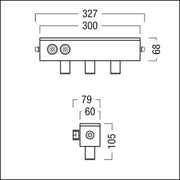 Zumtobel Group - Downlight/Strahler/Flutlicht LED - Fassadenstrahler SUSY S 3P  #42187702 830