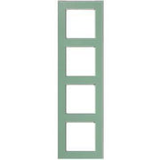 Peha - Abdeckrahmen Rahmen 4-fach D 20.674.243.022 Glaseffekt jade-rws