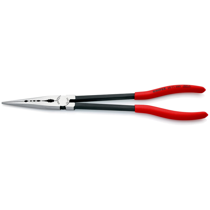 Knipex - Flachzange Montierzange 28 71 280 m.Querprofilen 280mm