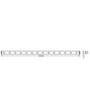 Ledvance - Lichtschlauch/-band LED-Stripe 3m, WiFi Smart #4099854095115 RGBW, weiß