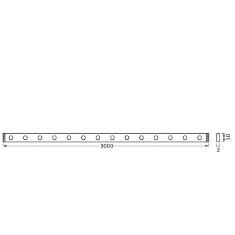Ledvance - Lichtschlauch/-band LED-Stripe 3m, WiFi Smart #4099854095115 RGBW, weiß
