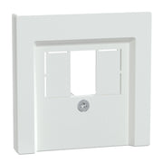 Merten - Einsatz/Abdeckung für Kommunikationstechnik Zentralplatte aws/gl 296025 für Anschlussdose