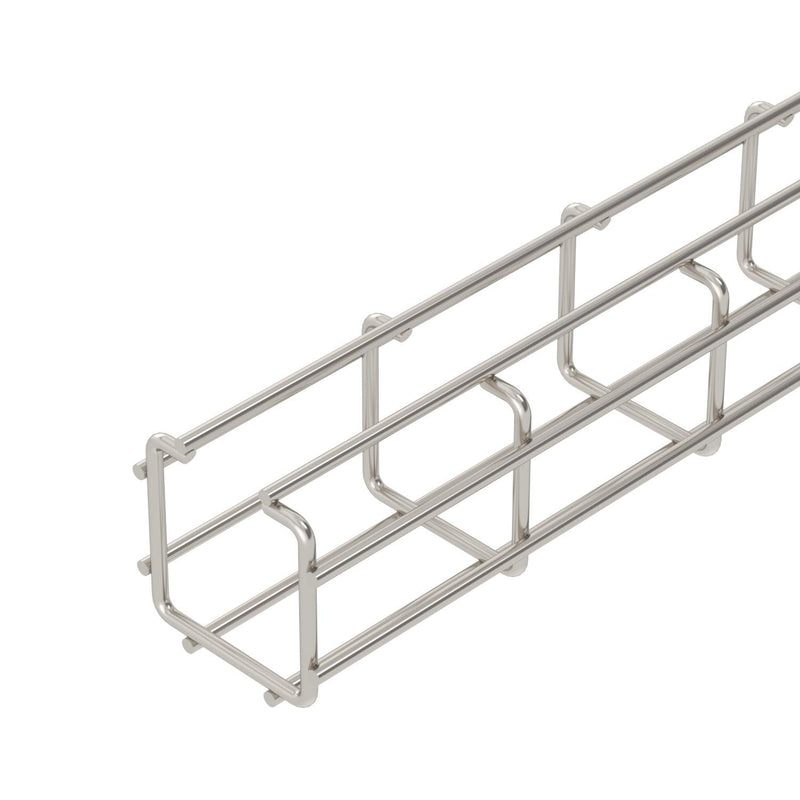 OBO Bettermann - Gitterrinne C-Gitterrinne CGR 50 50 A2 50mm − 3 Meter