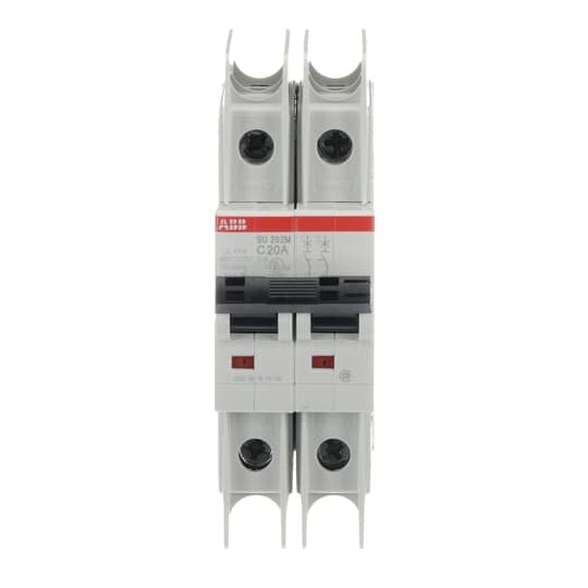 ABB Stotz S&J - Leitungsschutzschalter Sicherungsautomat SU202M-C20 10kA, 20A, 2P