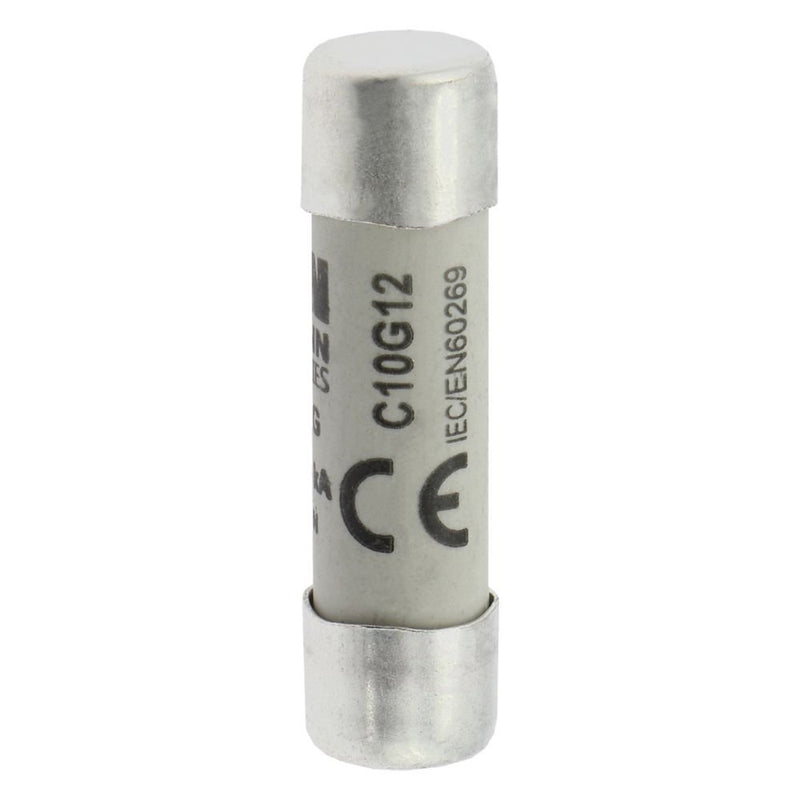 Eaton - Zylindrische Sicherung Sicherungseinsatz Nieders. C10G12 12A AC 500V 120kA − 10 Stück